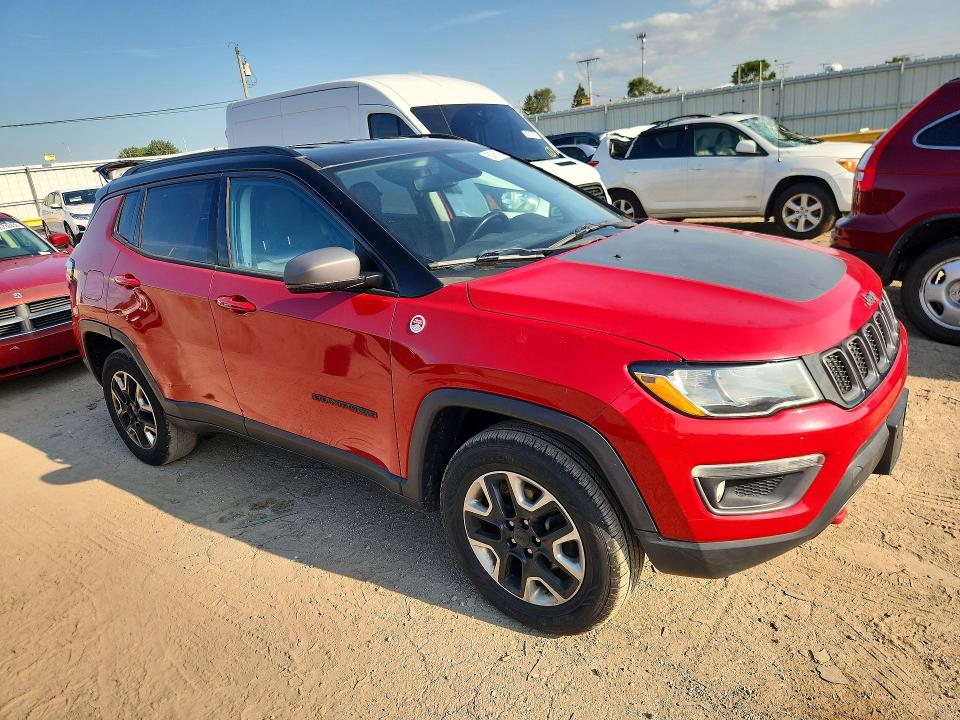 2018 Jeep Compass მანქანა იყიდება აუქციონზე, vin: 3C4NJDDB3JT441955, აუქციონის ნომერი: 66476516