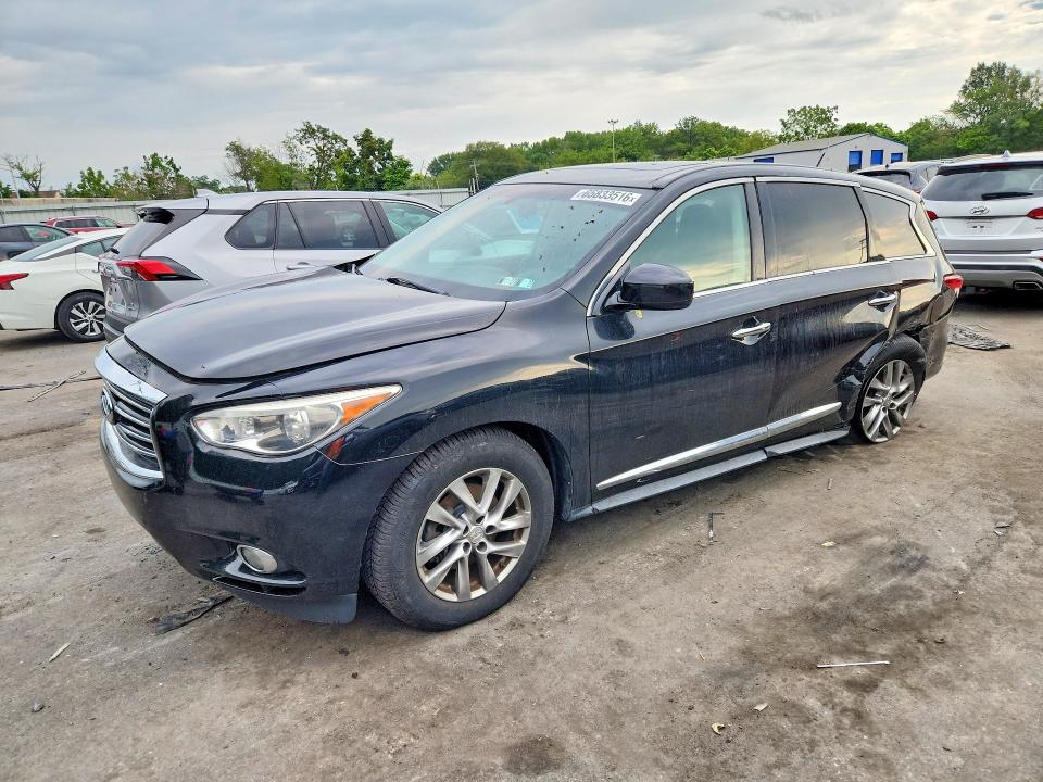 65833516 :رقم المزاد ، 5N1AL0MM4DC339725 vin ، 2013 Infiniti Jx35 مزاد بيع