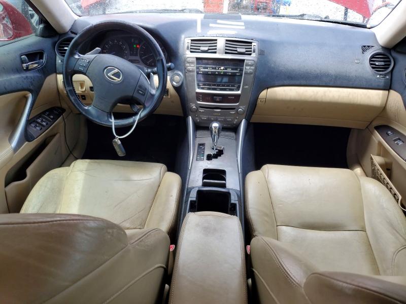 2008 Lexus Is მანქანა იყიდება აუქციონზე, vin: JTHBK262285057045, აუქციონის ნომერი: 66951736