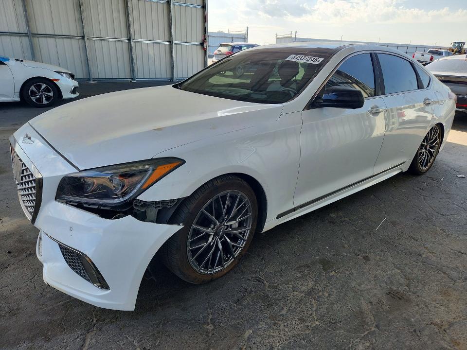 2018 Genesis G80 მანქანა იყიდება აუქციონზე, vin: KMHGN4JB7JU240787, აუქციონის ნომერი: 64937346