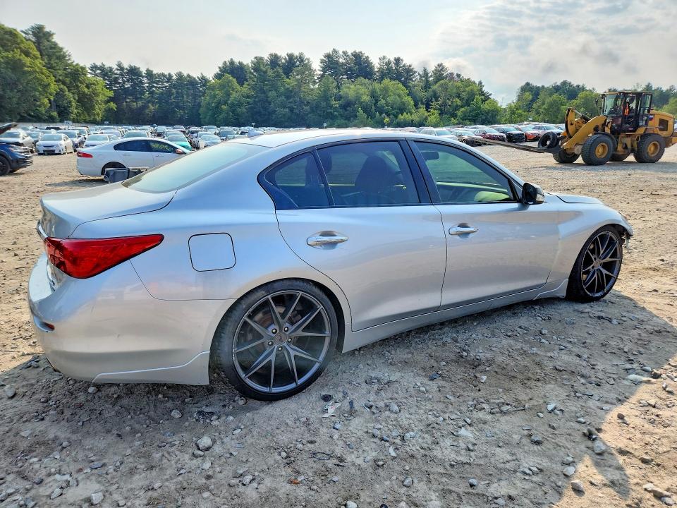 2015 Infiniti Q50 მანქანა იყიდება აუქციონზე, vin: JN1BV7AR5FM410393, აუქციონის ნომერი: 65005196
