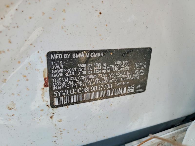 Aukcja sprzedaży 2020 Bmw X4, vin: 5YMUJ0C08L9B37708, numer aukcji: 66783506