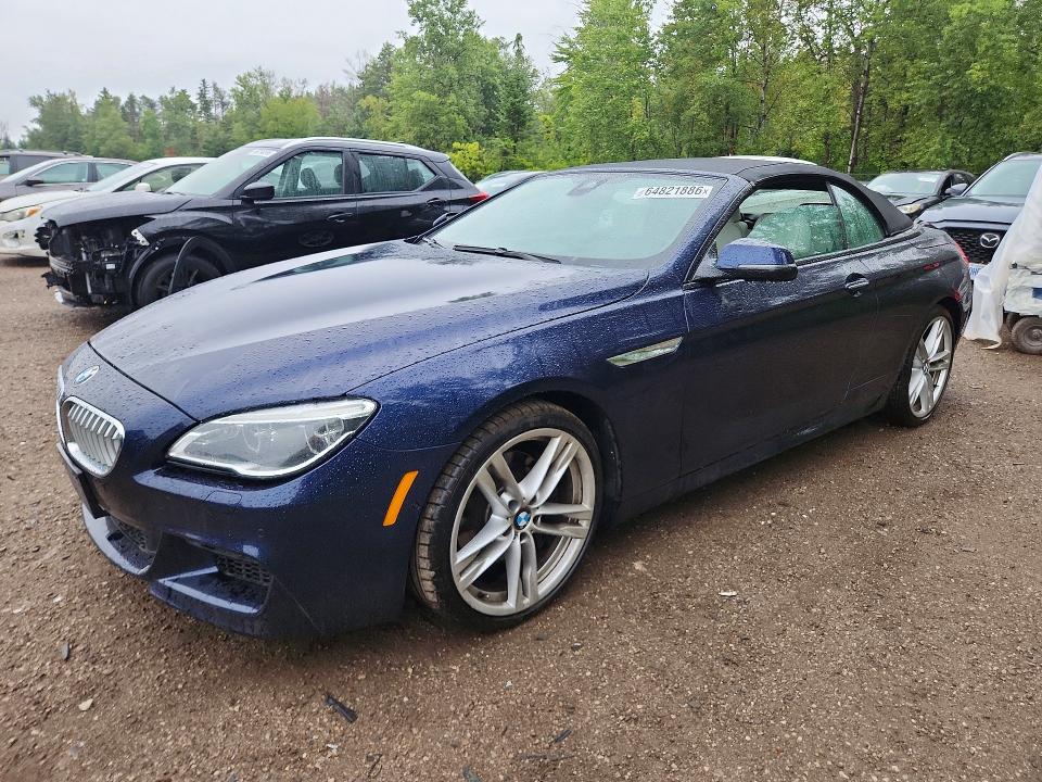 2017 Bmw 650 მანქანა იყიდება აუქციონზე, vin: WBA6F7C53HD930744, აუქციონის ნომერი: 64821886