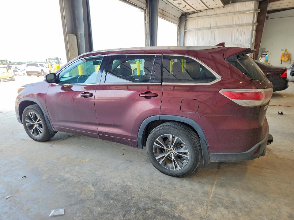 2016 Toyota Highlander მანქანა იყიდება აუქციონზე, vin: 5TDJKRFH6GS275122, აუქციონის ნომერი: 62796176