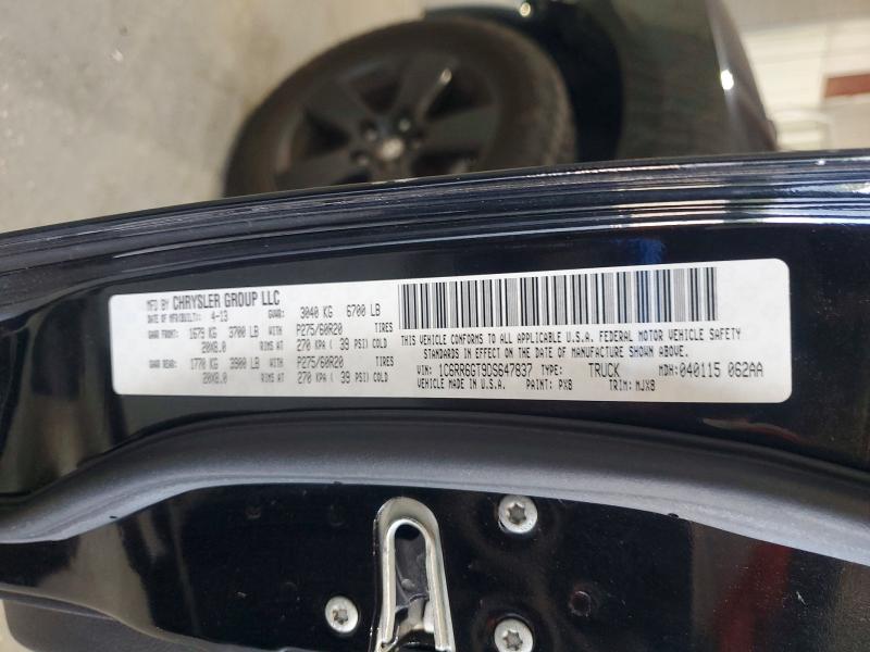 65384506 :رقم المزاد ، 1C6RR6GT9DS647837 vin ، 2013 Ram 1500 مزاد بيع