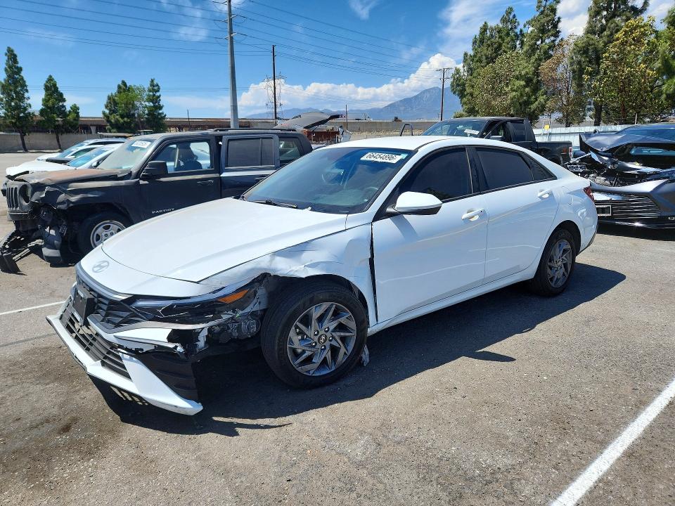 66454896 :رقم المزاد ، KMHLM4DJ5SU140595 vin ، 2025 Hyundai Elantra Hybrid مزاد بيع