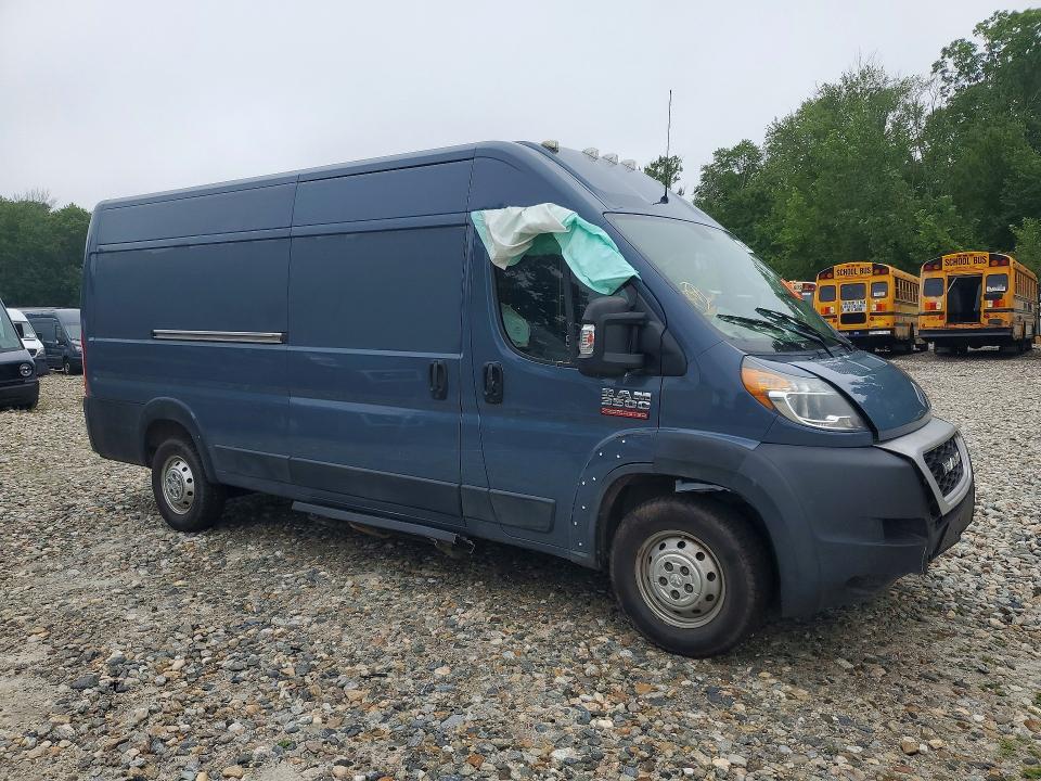 2021 Ram Promaster 3500 მანქანა იყიდება აუქციონზე, vin: 3C6FRVJG5ME503813, აუქციონის ნომერი: 64149236