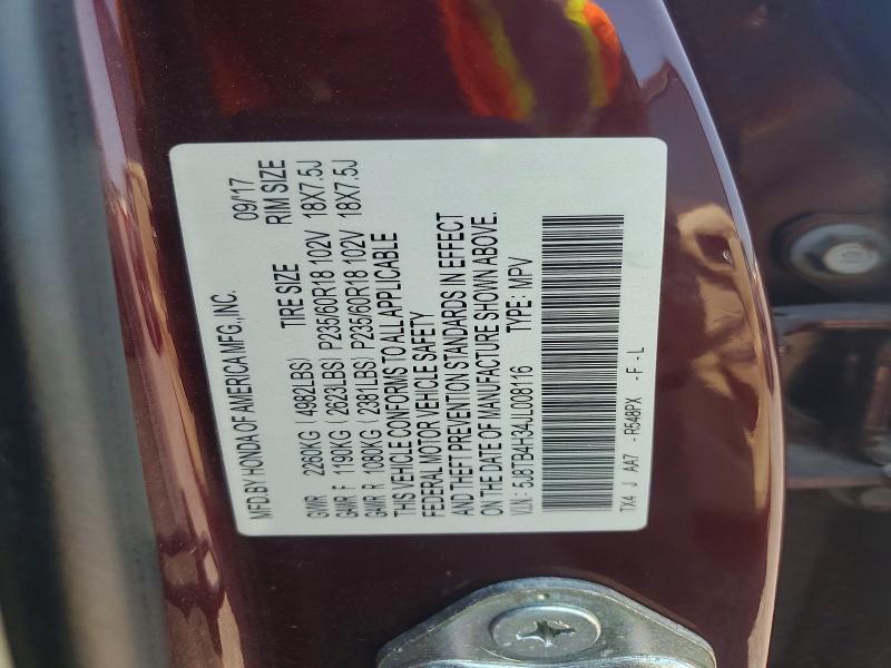 Продажа на аукционе авто 2018 Acura Rdx, vin: 5J8TB4H34JL008116, номер лота: 64315636