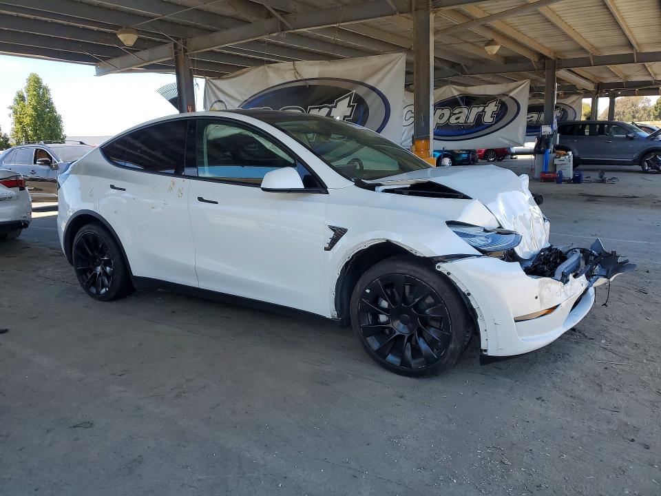 2022 Tesla Model  Y მანქანა იყიდება აუქციონზე, vin: 7SAYGDEEXNF435162, აუქციონის ნომერი: 65231356