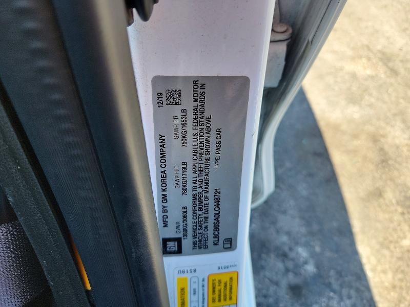 Продажа на аукционе авто 2020 Chevrolet Spark, vin: KL8CB6SA0LC448721, номер лота: 65934646