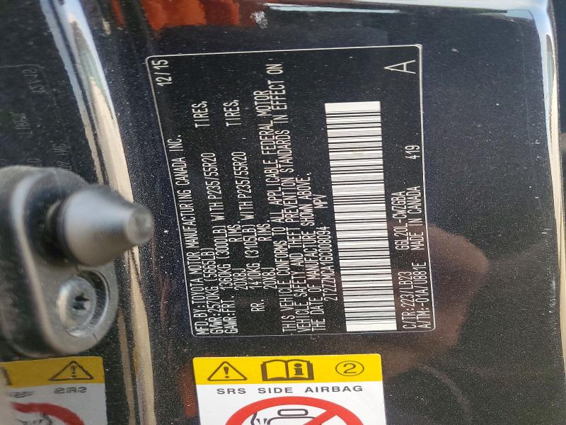 Продаж на аукціоні авто 2016 Lexus Rx, vin: 2T2ZZMCA1GC008094, номер лоту: 63332546