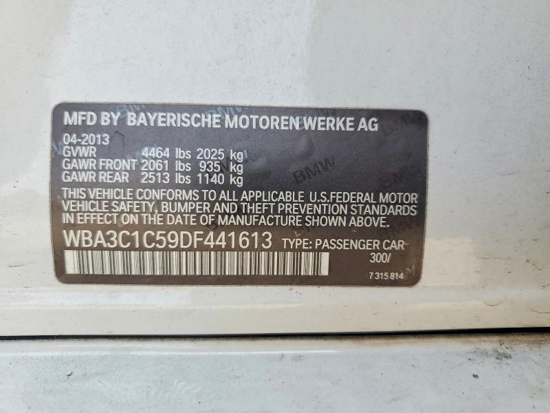 Aukcja sprzedaży 2013 Bmw 328, vin: WBA3C1C59DF441613, numer aukcji: 63263696