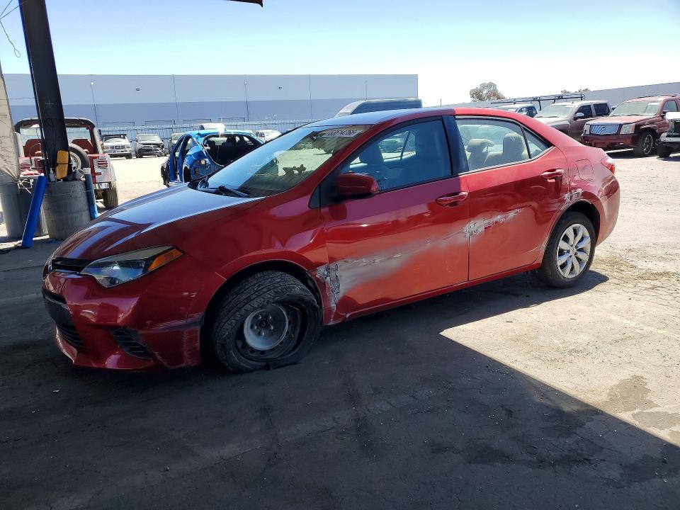 2016 Toyota Corolla მანქანა იყიდება აუქციონზე, vin: 5YFBURHE3GP541559, აუქციონის ნომერი: 63614766
