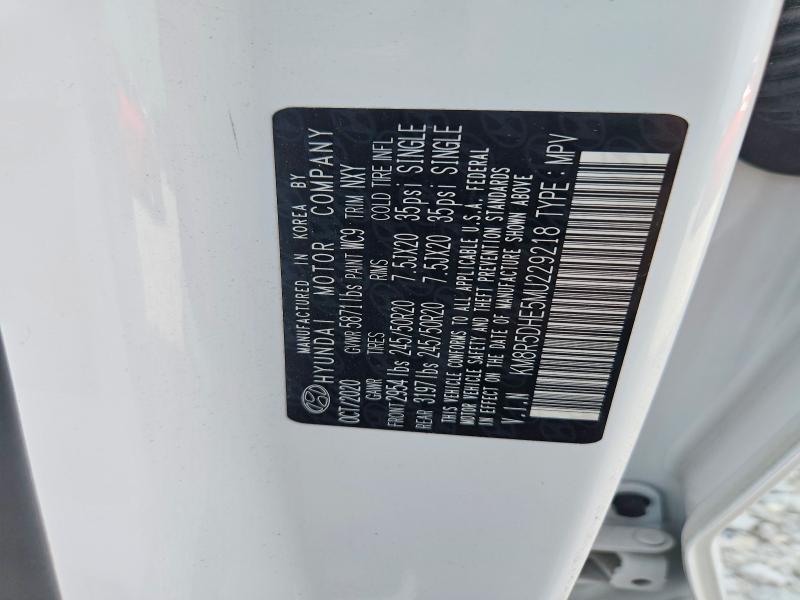 Aukcja sprzedaży 2021 Hyundai Palisade, vin: KM8R5DHE5MU229218, numer aukcji: 66404596