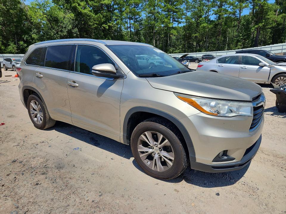Продажа на аукционе авто 2014 Toyota Highlander, vin: 5TDKKRFH0ES008768, номер лота: 65209496