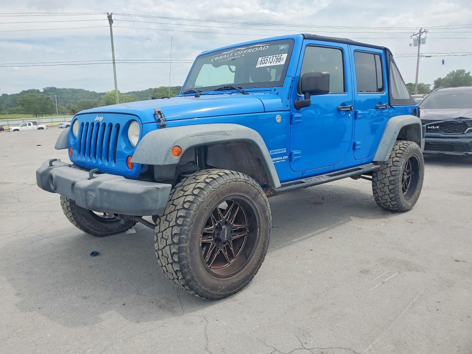 Продажа на аукционе авто 2011 Jeep Wrangler Unlimited, vin: 1J4BA3H14BL582118, номер лота: 65513766