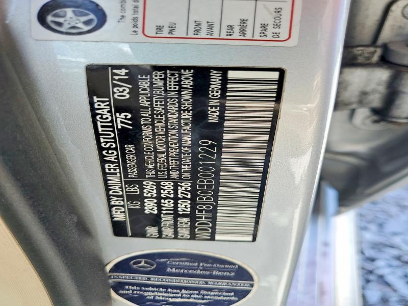 Продаж на аукціоні авто 2014 Mercedes-benz E, vin: WDDHF8JB0EB001229, номер лоту: 64802986