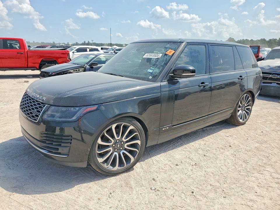 2018 Land Rover Range Rover მანქანა იყიდება აუქციონზე, vin: SALGS5RE1JA502833, აუქციონის ნომერი: 63563806