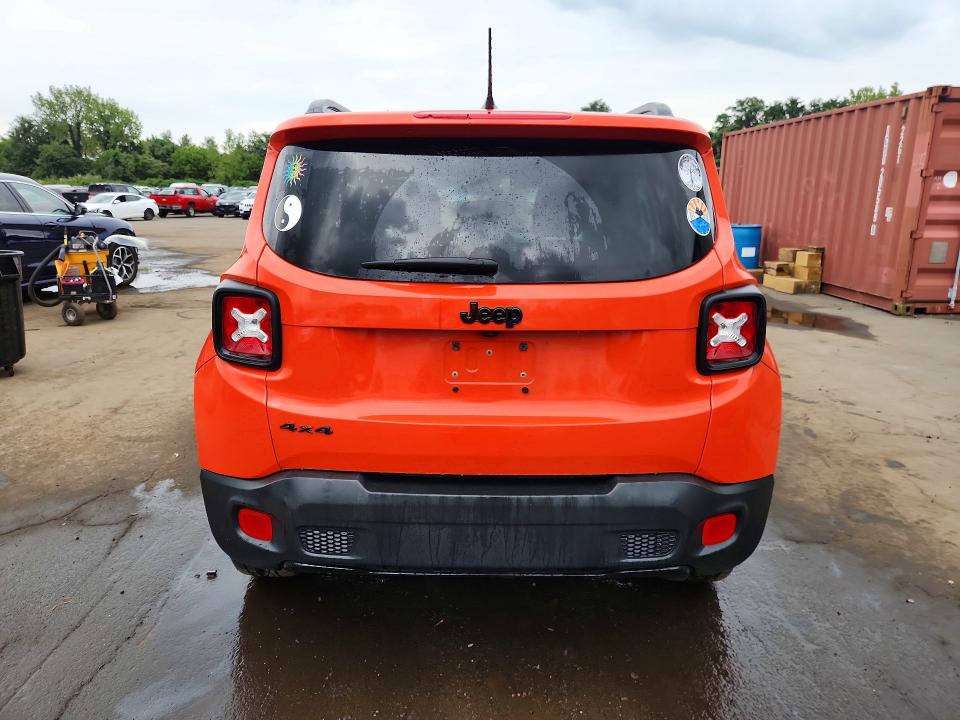 66016066 :رقم المزاد ، ZACCJBBB4HPG25690 vin ، 2017 Jeep Renegade مزاد بيع
