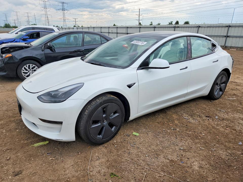 Auction sale of the 2023 Tesla Model 3, vin: 5YJ3E1EAXPF384581, lot number: 63953716
