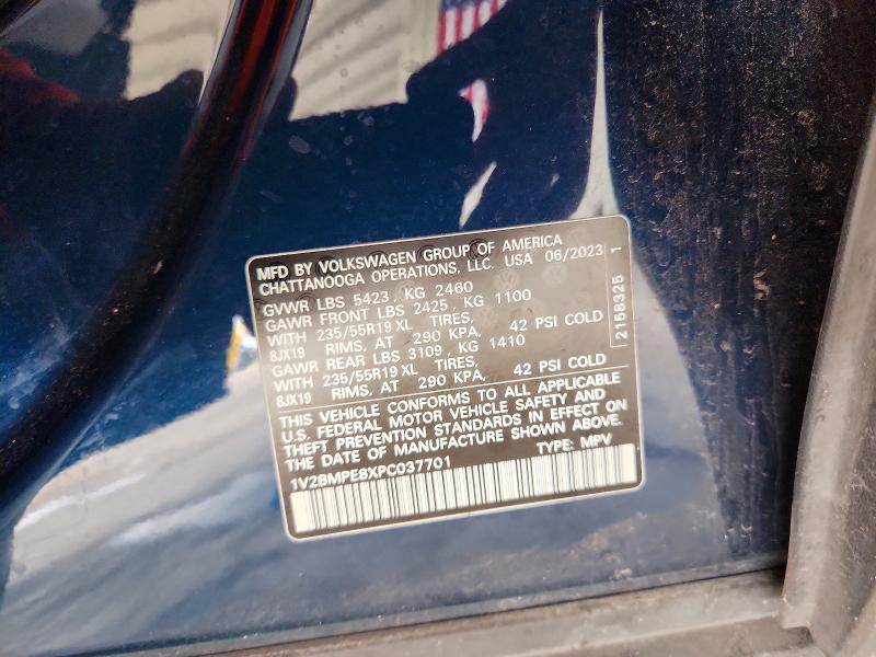 Продаж на аукціоні авто 2023 Volkswagen Id.4, vin: 1V2BMPE8XPC037701, номер лоту: 64185196