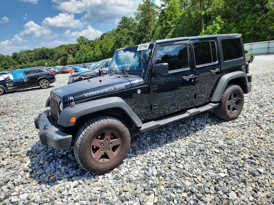65375966 :رقم المزاد ، 1C4BJWDGXHL667216 vin ، 2017 Jeep Wrangler Unlimited مزاد بيع