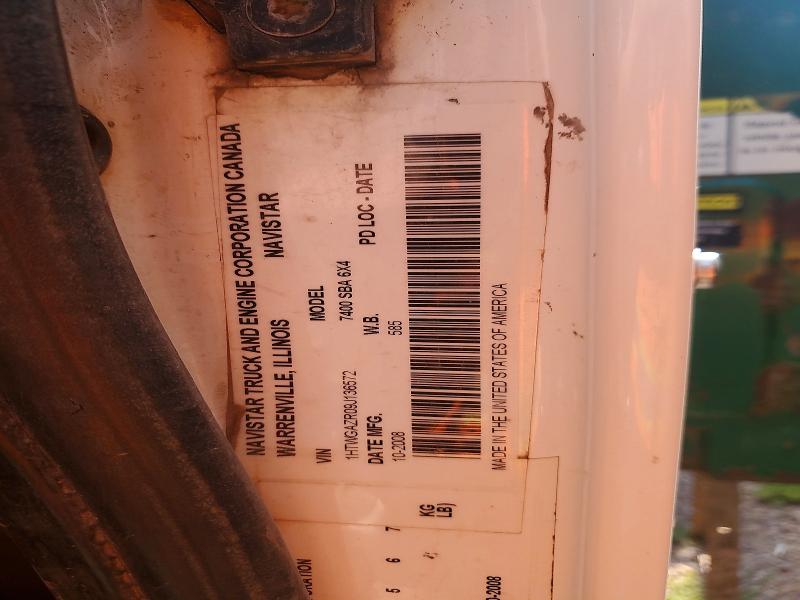 Продажа на аукционе авто 2009 International 7400, vin: 1HTWGAZR09J136572, номер лота: 63473126
