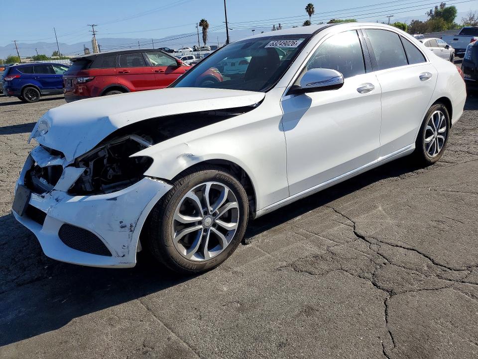 63249026 :رقم المزاد ، 55SWF4JB1GU163234 vin ، 2016 Mercedes-benz C مزاد بيع