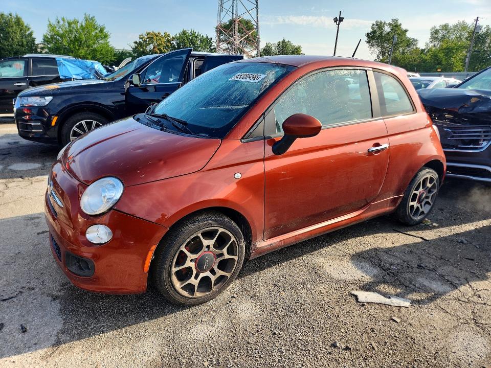 Продаж на аукціоні авто 2013 Fiat 500, vin: 3C3CFFBR2DT689014, номер лоту: 65355496