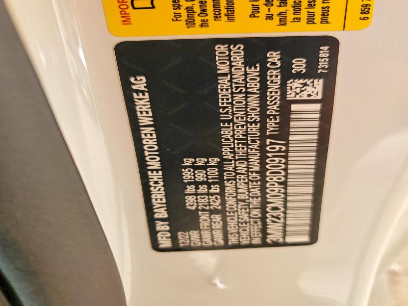 Aukcja sprzedaży 2023 Bmw 230i, vin: 3MW23CM09P8D09197, numer aukcji: 63480456
