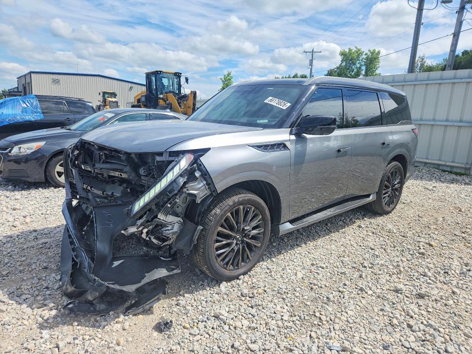 2025 Infiniti Qx80 მანქანა იყიდება აუქციონზე, vin: JN8AZ3CCXS9600108, აუქციონის ნომერი: 66178826