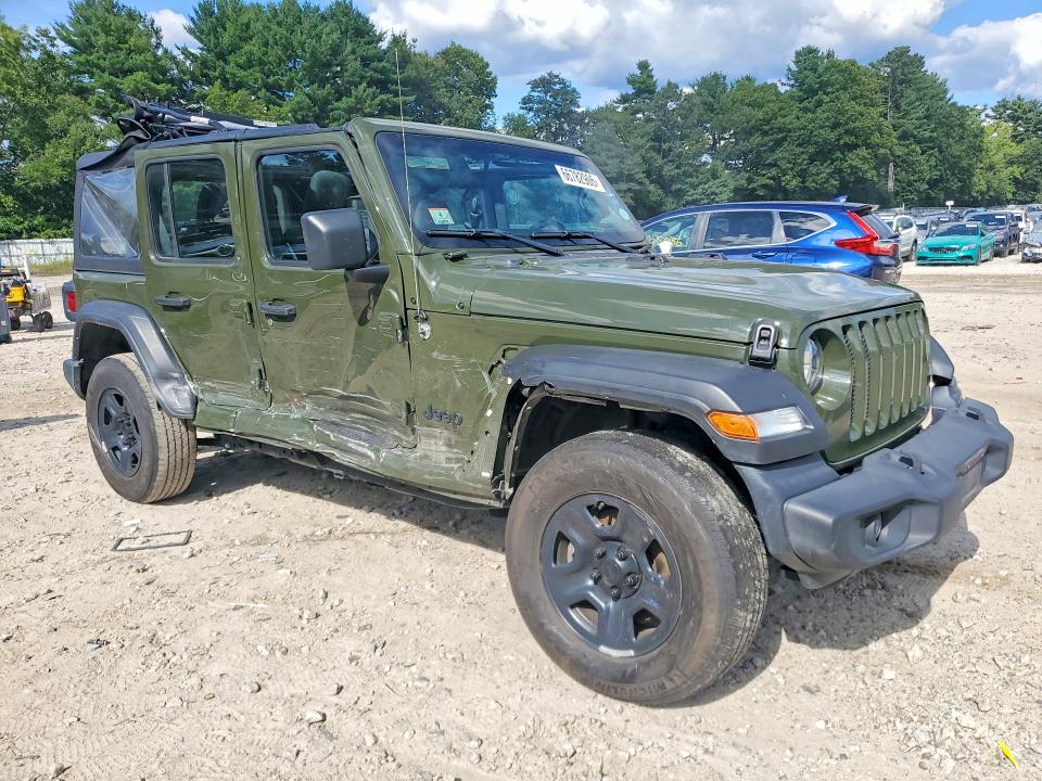 Продажа на аукционе авто 2022 Jeep Wrangler Unlimited, vin: 1C4HJXDG2NW127689, номер лота: 66782906
