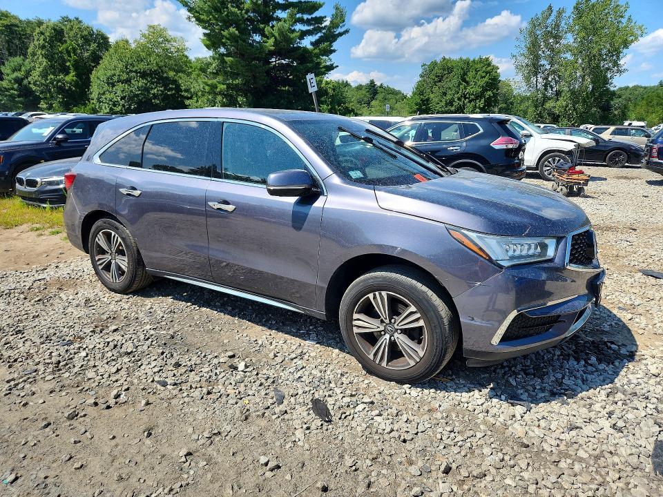 2017 Acura Mdx მანქანა იყიდება აუქციონზე, vin: 5J8YD4H37HL001333, აუქციონის ნომერი: 64047526