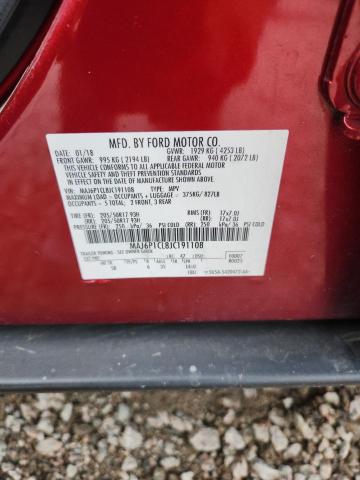 Продажа на аукционе авто 2018 Ford Ecosport, vin: MAJ6P1CL8JC191108, номер лота: 66140786