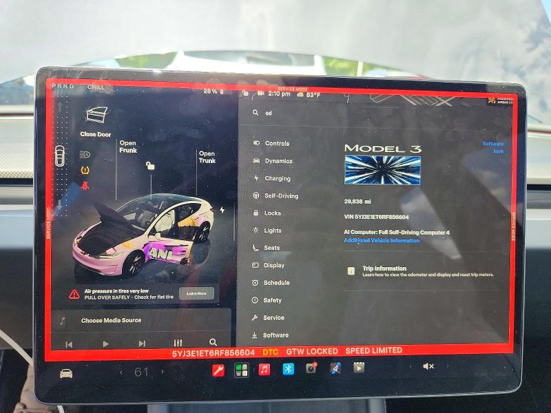 Продаж на аукціоні авто 2024 Tesla Model 3, vin: 5YJ3E1ET6RF856604, номер лоту: 66408606