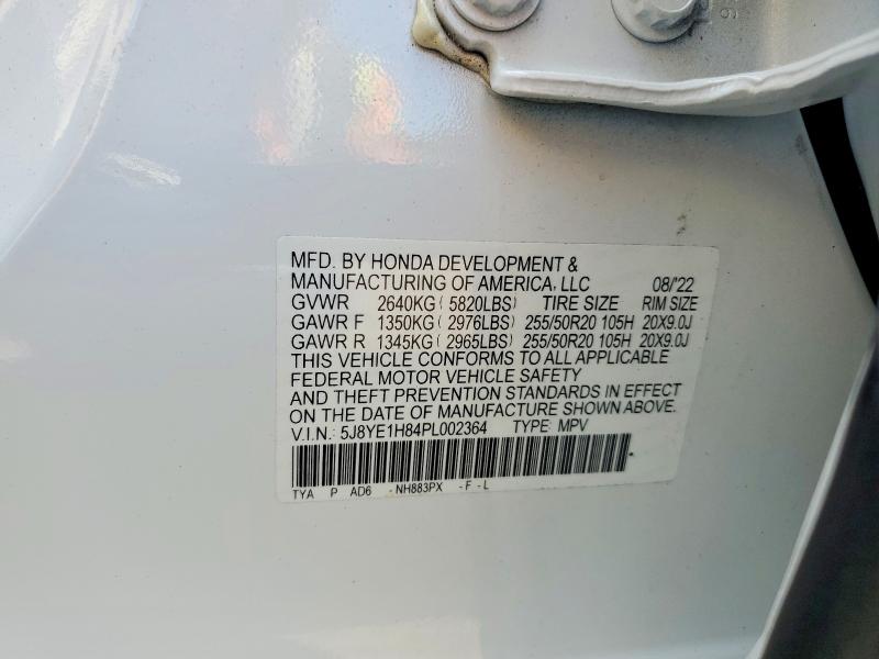 Aukcja sprzedaży 2023 Acura Mdx, vin: 5J8YE1H84PL002364, numer aukcji: 63760056
