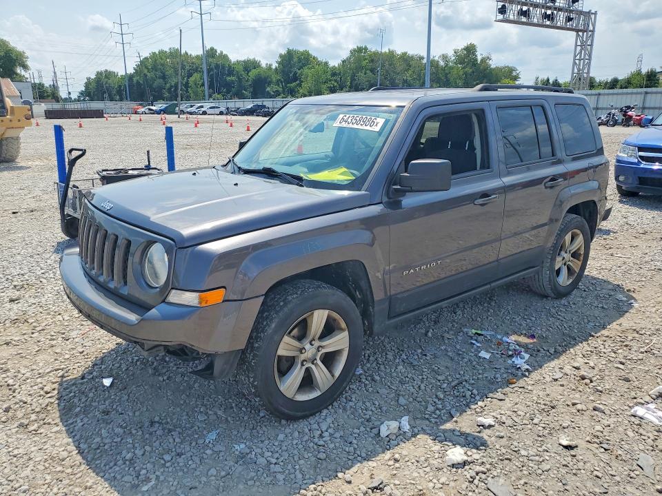 2016 Jeep Patriot მანქანა იყიდება აუქციონზე, vin: 1C4NJRFB6GD668260, აუქციონის ნომერი: 64358986