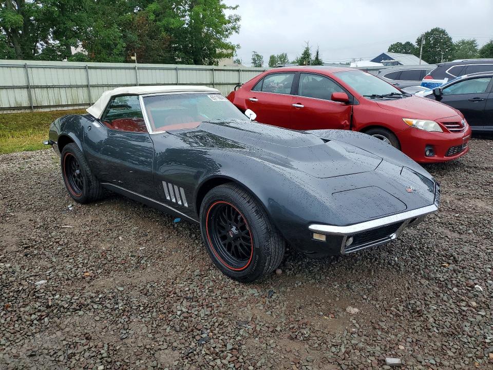 65116046 :رقم المزاد ، 194678S404842 vin ، 1968 Chevrolet Corvette مزاد بيع