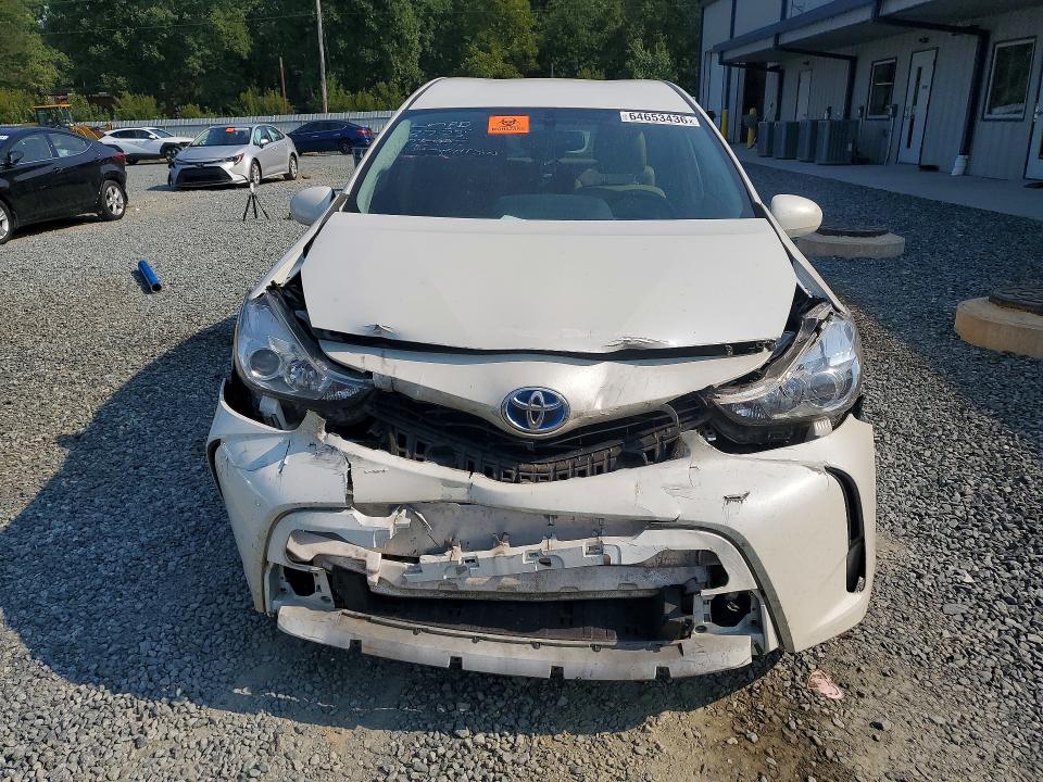 64653436 :رقم المزاد ، JTDZN3EU0FJ040264 vin ، 2015 Toyota Prius V مزاد بيع