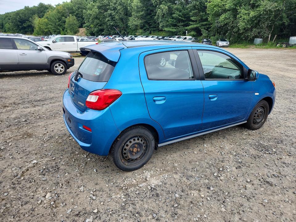 66043596 :رقم المزاد ، ML32A3HJ2HH001641 vin ، 2017 Mitsubishi Mirage مزاد بيع