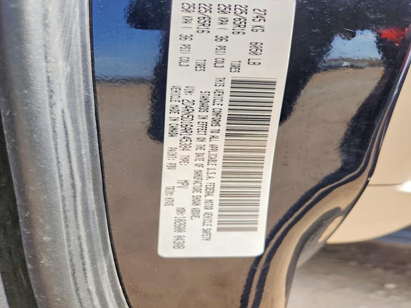 63223176 :رقم المزاد ، 2D4RN5D16AR145384 vin ، 2010 Dodge Grand Caravan مزاد بيع