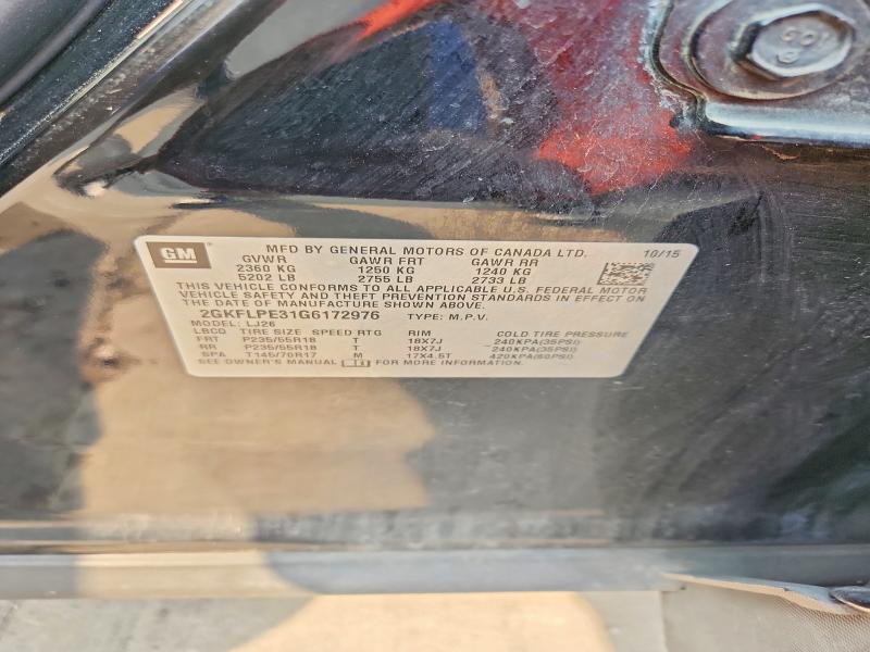 Продаж на аукціоні авто 2016 Gmc Terrain, vin: 2GKFLPE31G6172976, номер лоту: 66315276