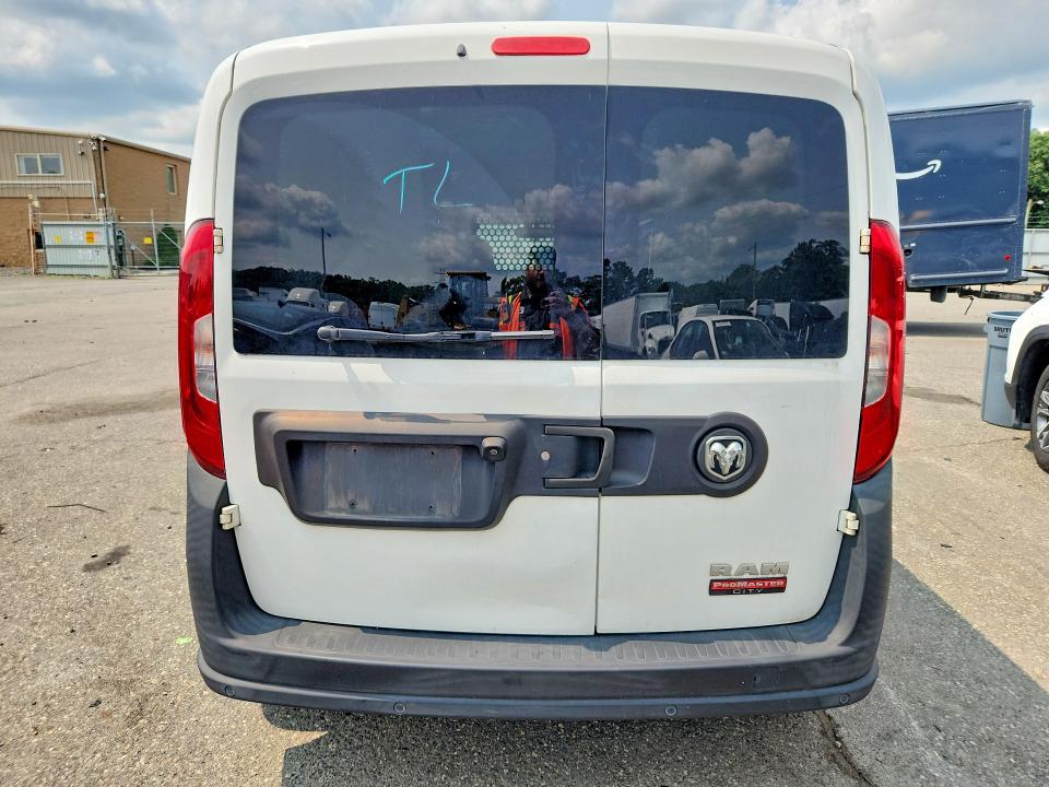 2017 Ram Promaster City მანქანა იყიდება აუქციონზე, vin: ZFBERFAB1H6E30438, აუქციონის ნომერი: 63828826
