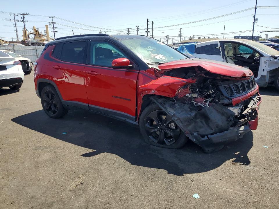 64157196 :رقم المزاد ، 3C4NJCBB0MT555929 vin ، 2021 Jeep Compass مزاد بيع