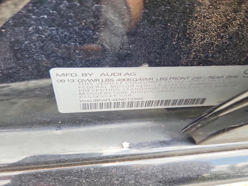 Продажа на аукционе авто 2014 Audi A4, vin: WAUBFAFL4EN012965, номер лота: 63660576