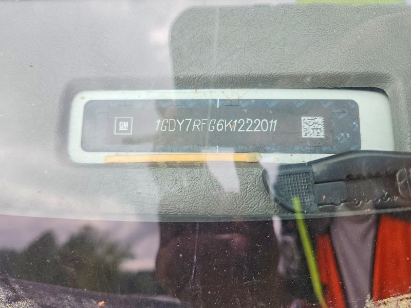 2019 Gmc Savana მანქანა იყიდება აუქციონზე, vin: 1GDY7RFG6K1222011, აუქციონის ნომერი: 63712666