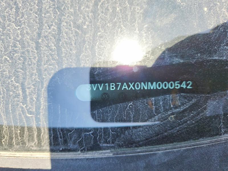 Aukcja sprzedaży 2022 Volkswagen Tiguan, vin: 3VV1B7AX0NM000542, numer aukcji: 66106396