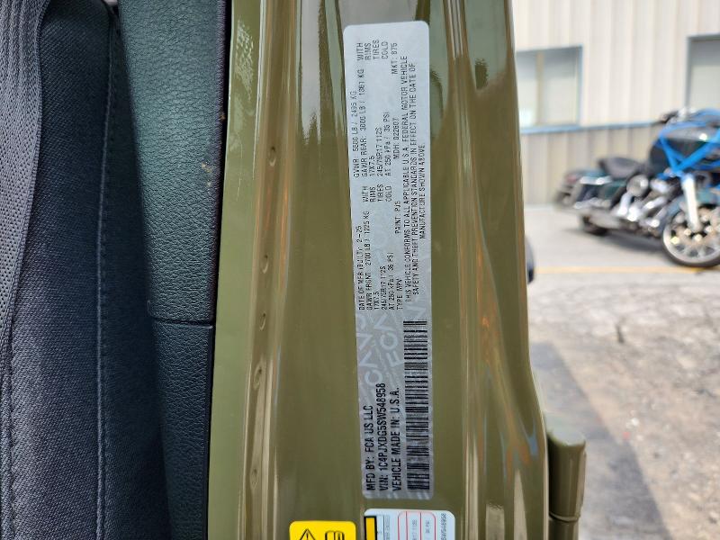 64965546 :رقم المزاد ، 1C4PJXDG5SW548958 vin ، 2025 Jeep Wrangler مزاد بيع