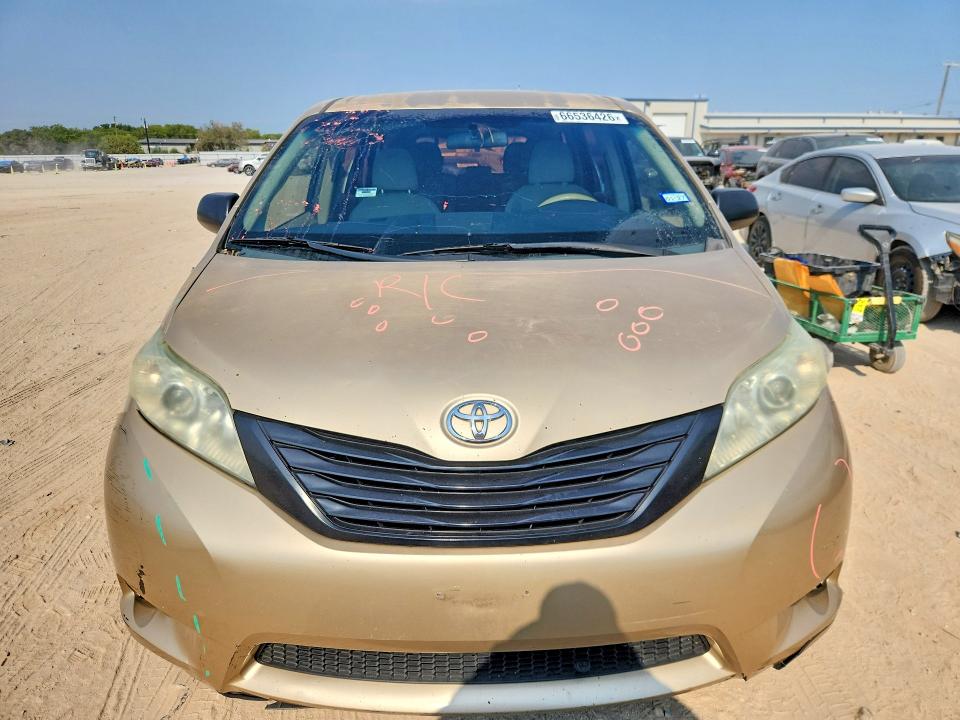Aukcja sprzedaży 2011 Toyota Sienna, vin: 5TDKA3DC3BS007293, numer aukcji: 66536426