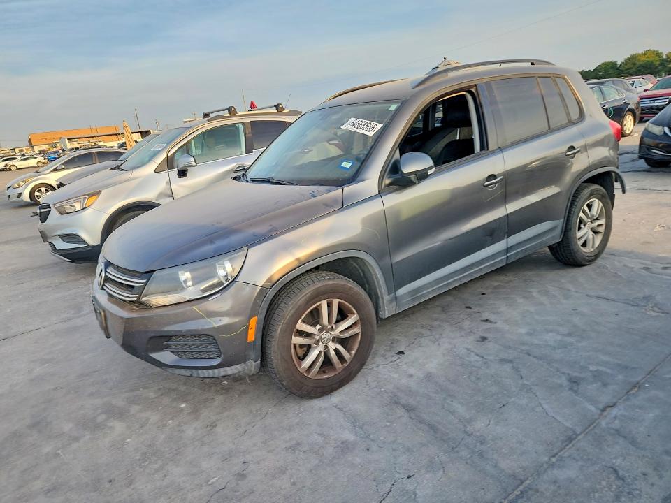 2016 Volkswagen Tiguan მანქანა იყიდება აუქციონზე, vin: WVGAV7AXXGW587594, აუქციონის ნომერი: 64668506